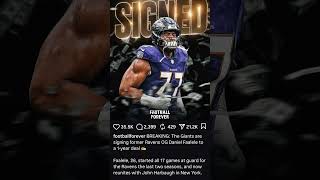 OG - Daniel Faalele Signed
