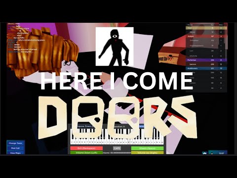 HERE I COME – ROBLOX DOORS doors - here i come seek Sheet music for Piano  (Solo)