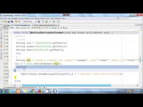 JAVA Netbeans in Hindi #28 | Database Part 6