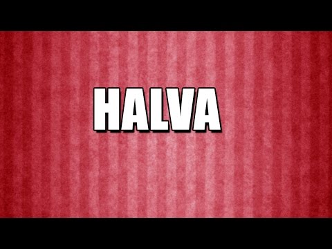 HALVA - MY3 FOODS - EASY TO LEARN