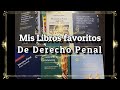 Excelentes libros de Derecho Penal