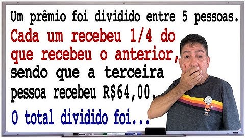 PROBLEMA DE MATEMÁTICA DO 1º GRAU COM FRAÇÕES - Prof Robson Liers - Mathematicamente
