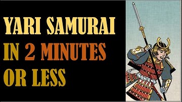 How To Use Yari Samurai - A Quick Unit Guide - Total War: Shogun 2