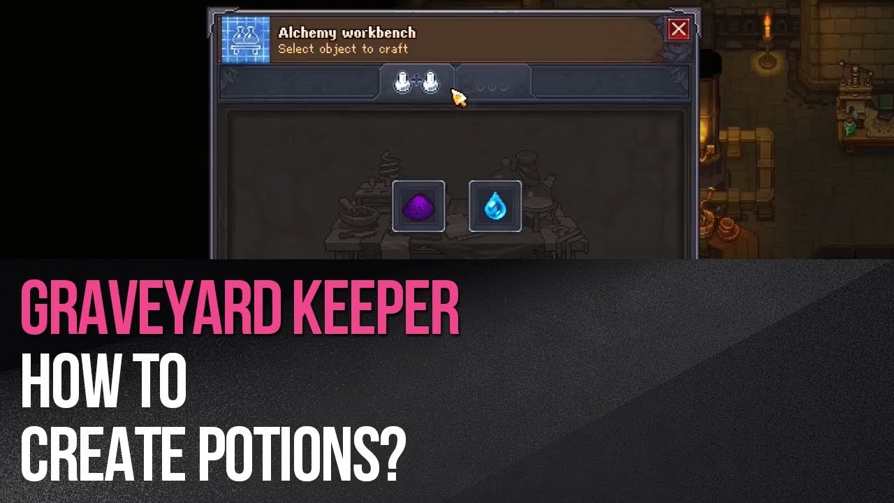 Graveyard to create potions? - YouTube