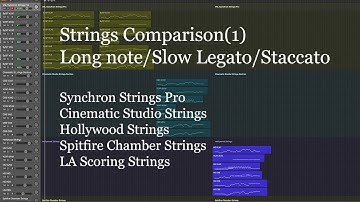 Strings Comparison(1) Long note : Synchron Strings Pro VS