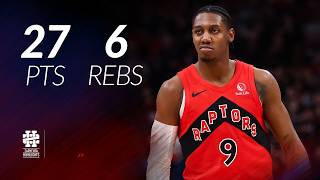 Rj Barrett 27 Pts 6 Rebs Vs Pistons 2526 Season