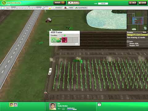 John Deere American farmer - Vintage P1: Corn contract