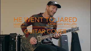 Video thumbnail of "HARDY - He Went To Jared ft. Morgan Wallen (Guitar Cover)"