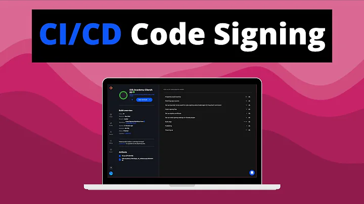 iOS Code Signing with CI/CD (codemagic, 2021) – Tutorial