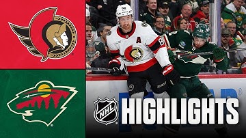 Senators vs. Wild | NHL Highlights | December 13, 2025