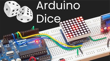Arduino Project - Electronic dice with vibration sensor