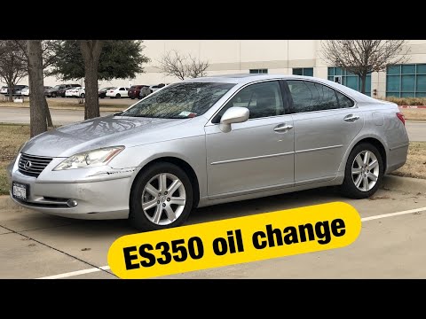 Lexus ES 350 oil change