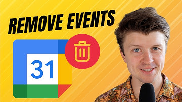 FASTEST Way to Remove Google Calendar Events