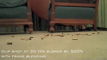 After Effects Frame Blending Test (Slow Mo from 30FPS)