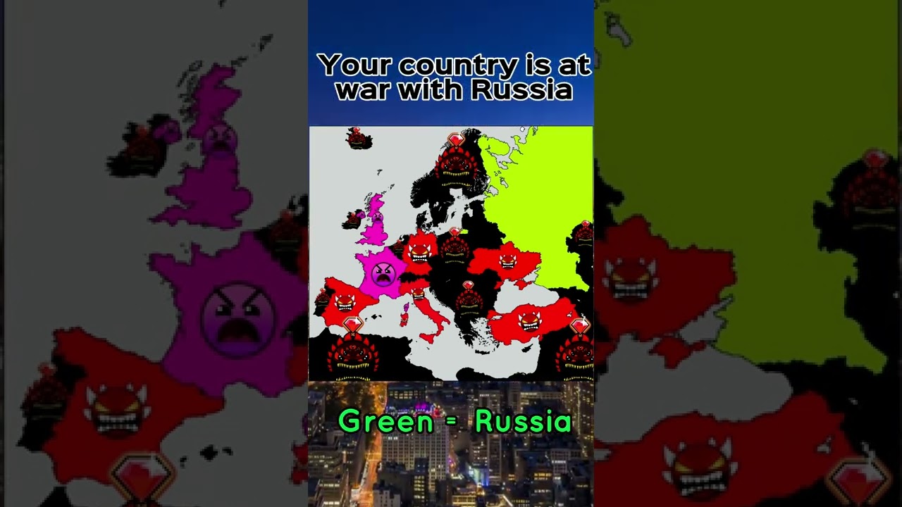 Your country is at war with Russia | Difficulty