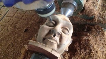 RS1325 vacuum table cnc router machine with rotary for wood buddha head carving