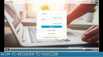Paycor Register Tutorial