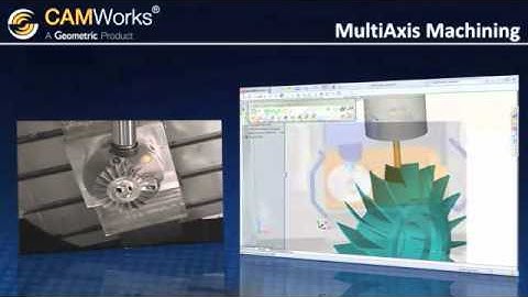 CAMWorks MultiAxis Machining Demo