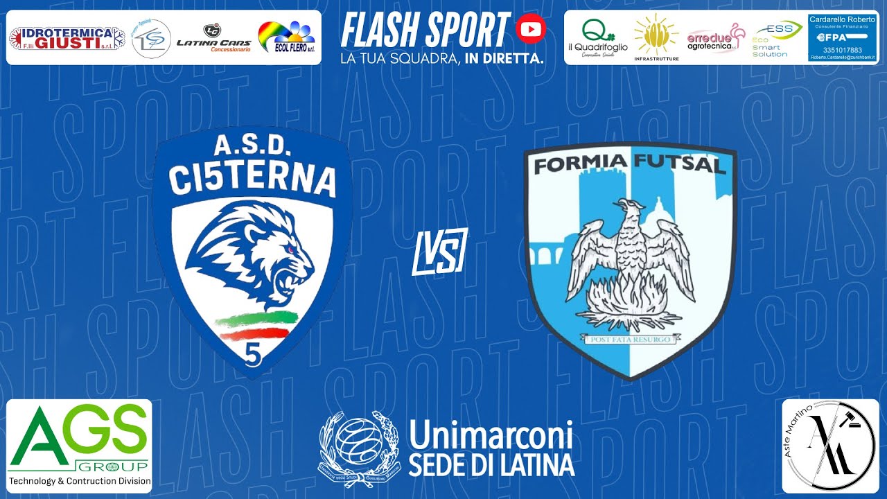 Cisterna 5 vs Formia Futsal | HIGHLIGHTS 