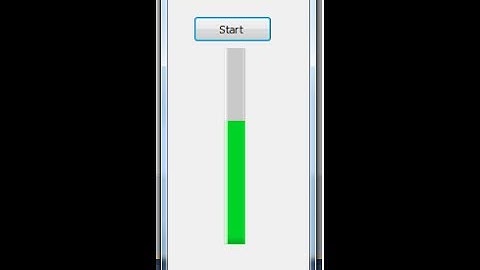 How to create vertical progress bar in simple way