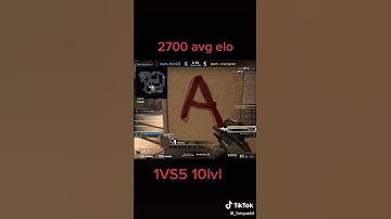 2700 avg elo 1 vs 5 10 lvl faceit csgo mirage #shorts #csgo #cs #faceit skill moments #csgomoments