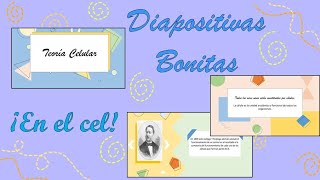 ¡Haz diapositivas bonitas desde tu celular! || PowerPoint desde el celular