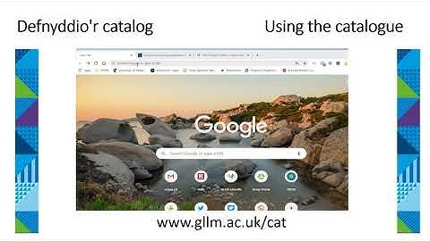 Library Quick Guide to Finding the Catalogue - English voiceover with bilingual slides and script