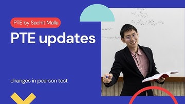 PTE update by Sachit Malla #Pearsontest #update