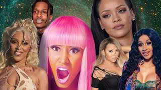 картинка: Ники доминирует над Duds😂Продажи Cardi Pure превосходят Nicki!😒Doja терпит неудачу🤭Rih лучше пода...