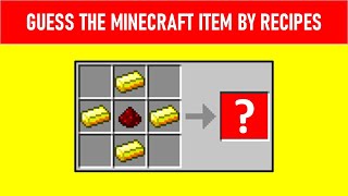 Guess The Minecraft Item By Recipes in 3 seconds | Crafting Table Recipes | Quizzy World screenshot 2