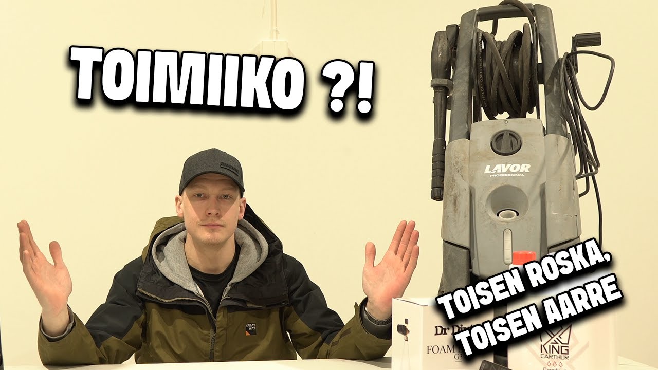 HALLIN PESUKALUSTO KUNTOON JA HALVALLA ?! | LAVOR PAINEPESURI