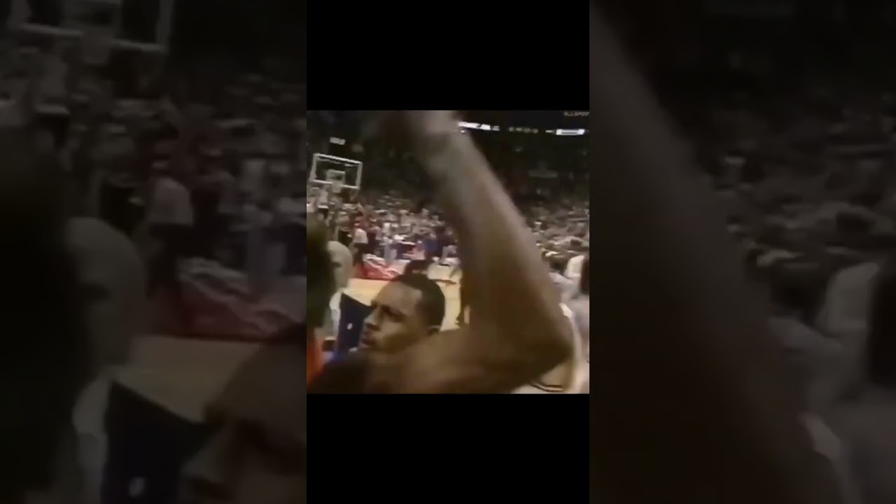 1997 Michael Jordan hits the game winning shot to take game 1 of