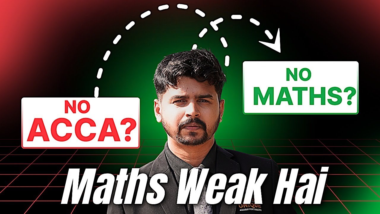 No Maths = No ACCA?