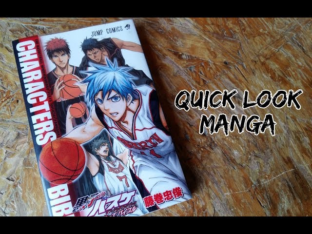 Kuroko's Basketball / Kuroko no Basuke Official Fan Book: Characters Bible  JAPAN