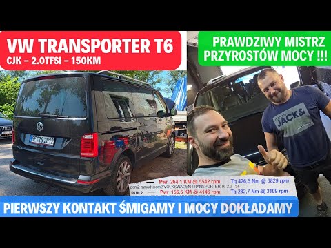VW Multivan T6 2.0 TSI 150HP - First Contact and Record-Breaking Power Gains of Over 100HP After ...