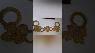 Flower  wall decor ideas /Waste Cardboard craft craft shortvideo art