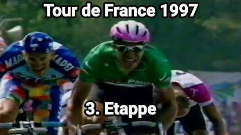 Rennhighlights: Tour de France 1997 3. Etappe: Erik Zabel mit erstem Sieg