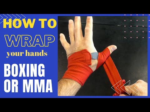 Come avvolgere le mani per la boxe e MMA