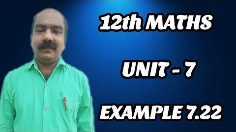 #44 | 12th Maths chapter 7 EXAMPLE 7.29 online school online class e class education