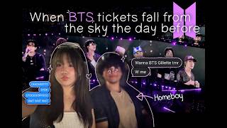 BTS Concert Vlog Gillette Stadium 2026 When BTS Tickets Fell From the Sky
