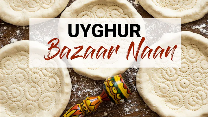 Uyghur Food- How To Make Uyghur Naan - BAZAAR NAAN...