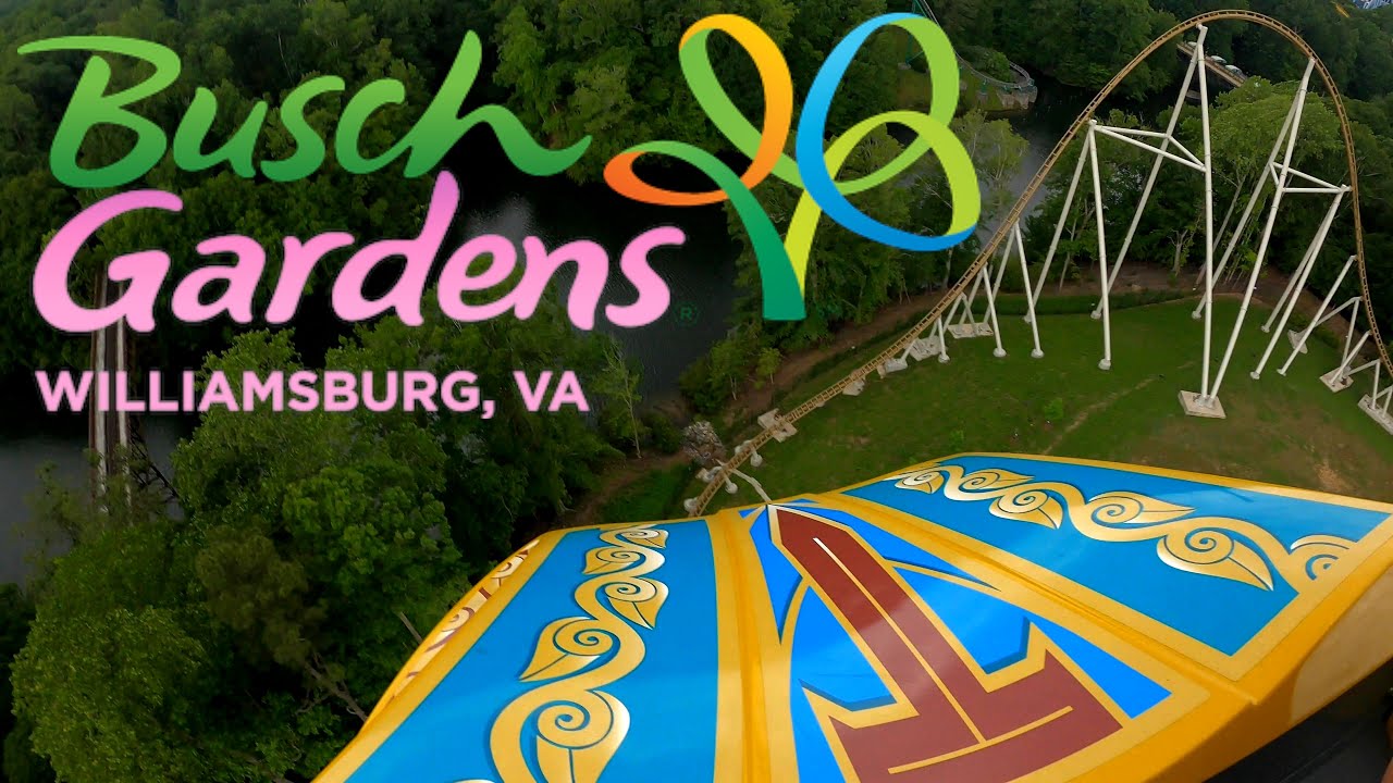 Busch Gardens Williamsburg Vlog with The Legend YouTube