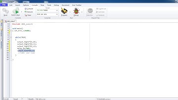 Blinking LED with CCS PIC-C