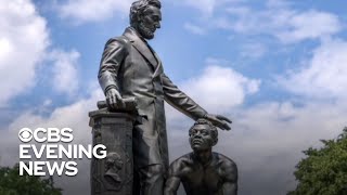 Protesters demand removal of controversial Lincoln statue in D.C.