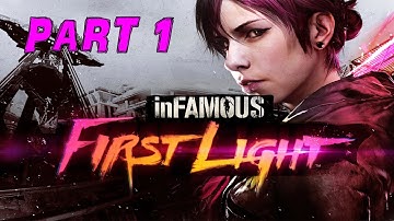 inFAMOUS FIRST LIGHT PS5 Walkthrough Gameplay Part 1 - INTRO (FULL GAME)