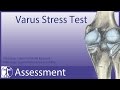 Lateral Collateral Ligament (Varus) Stress Test Elbow ...