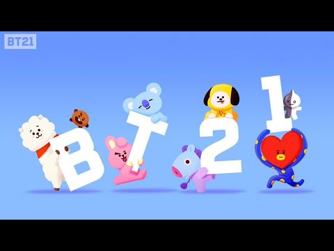 BTS Y BT21- Bailan juntos 💙 - YouTube