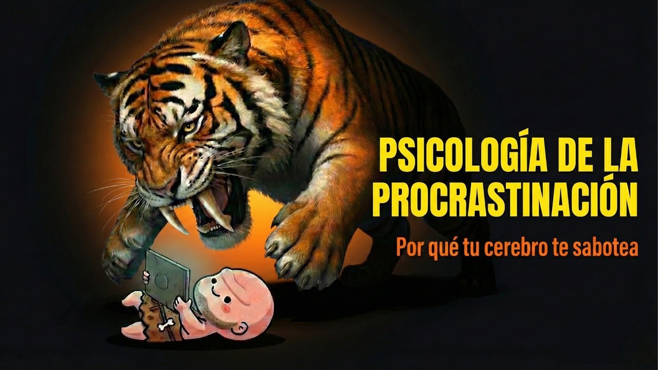 Tu CEREBRO prefiere procrastinar y tiene una razón | EL ORIGEN ANCESTRAL 🧠