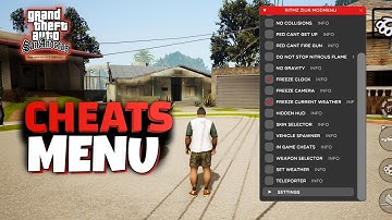 Install Cheats Menu In Android GTA SA Definitive Edition  | Kaarma