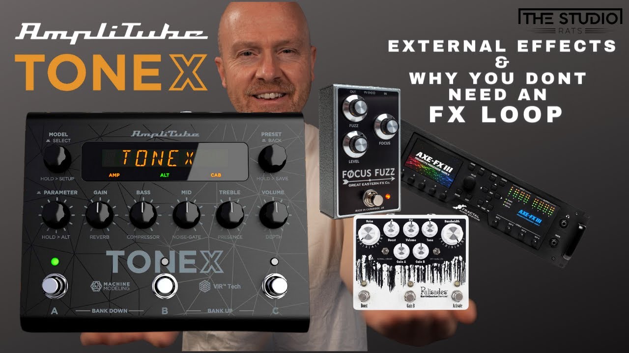 IK Multimedia TONEX With External Effects Pedals